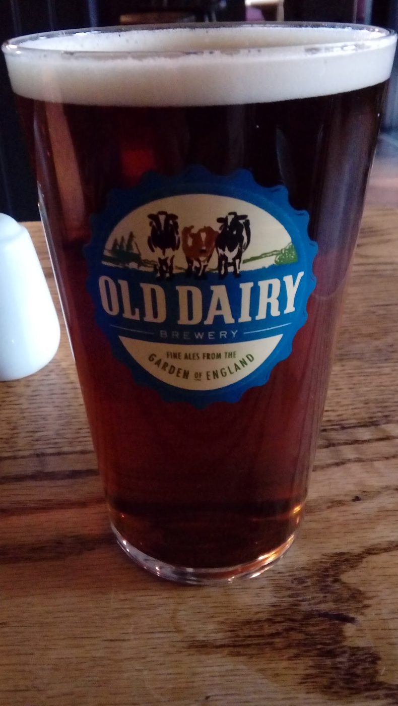 A pint of Old Dairy ale